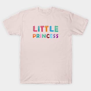 Little Princess Dinosaur Lettering T-Shirt